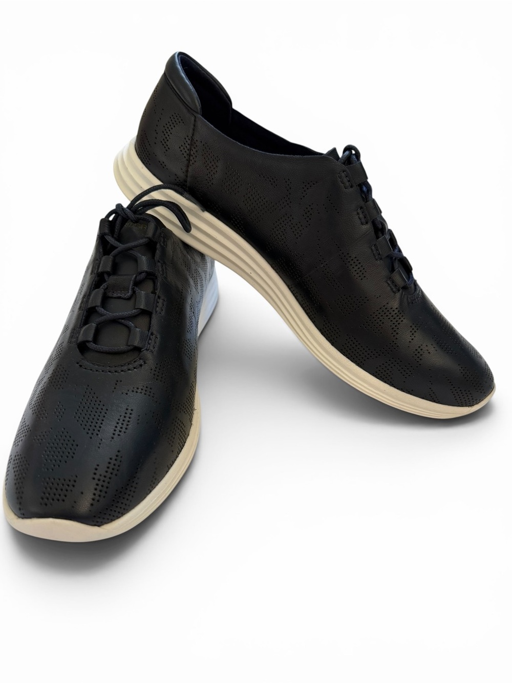Cole Haan Original Grand Platform Sneaker Navy Leather Women’s 8.5 New
